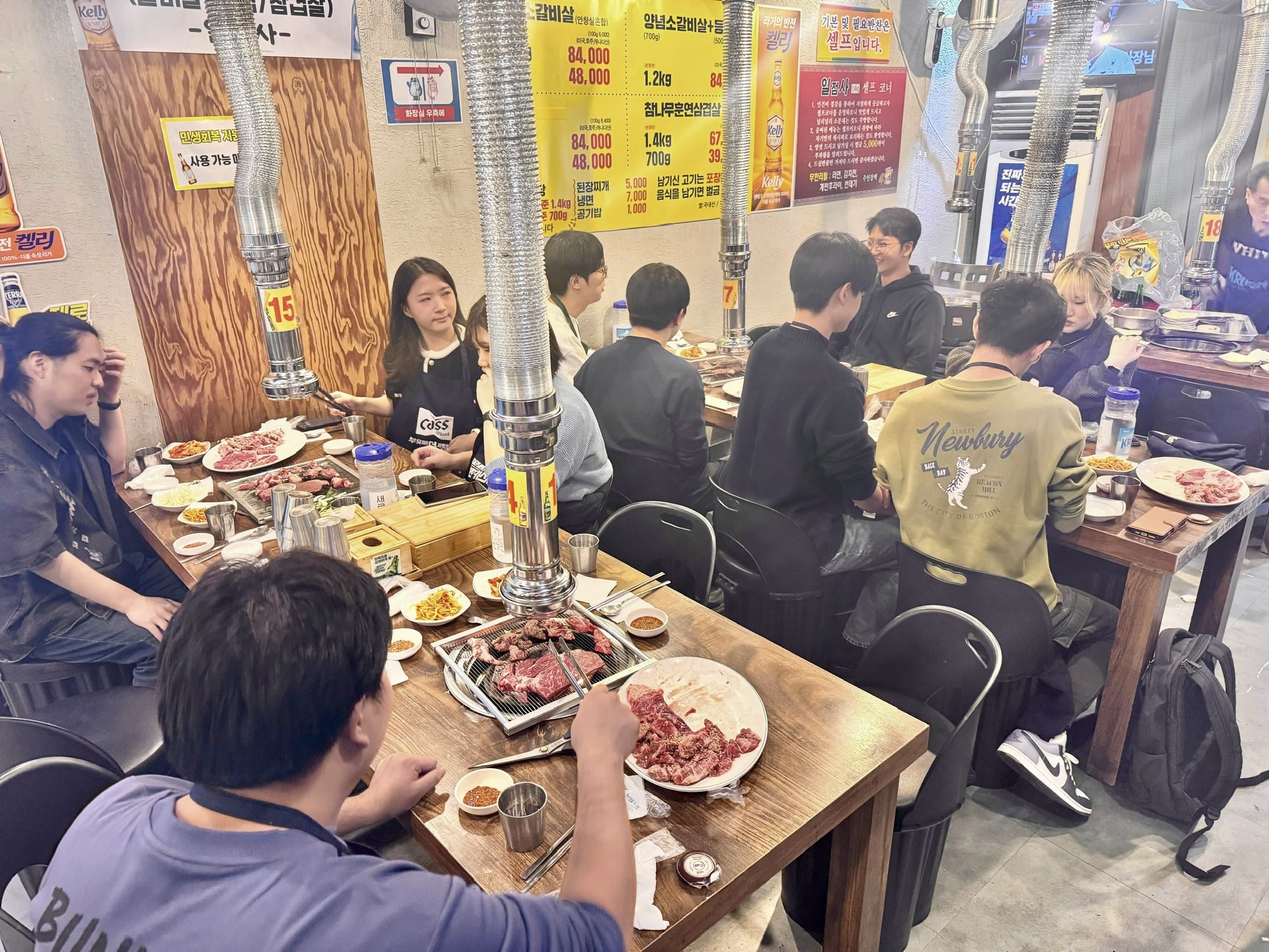 Our first team dinner!